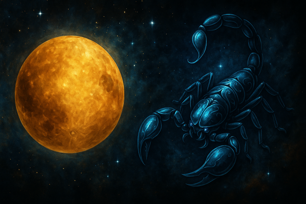 Mercur în Scorpion până în 29 octombrie