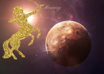 MERCUR în Săgetător