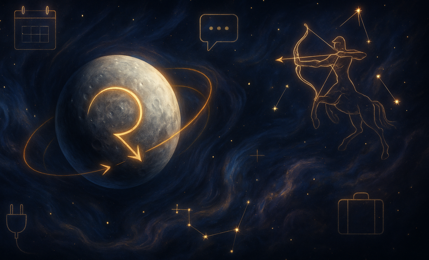 Mercur RETROGRAD în Săgetător