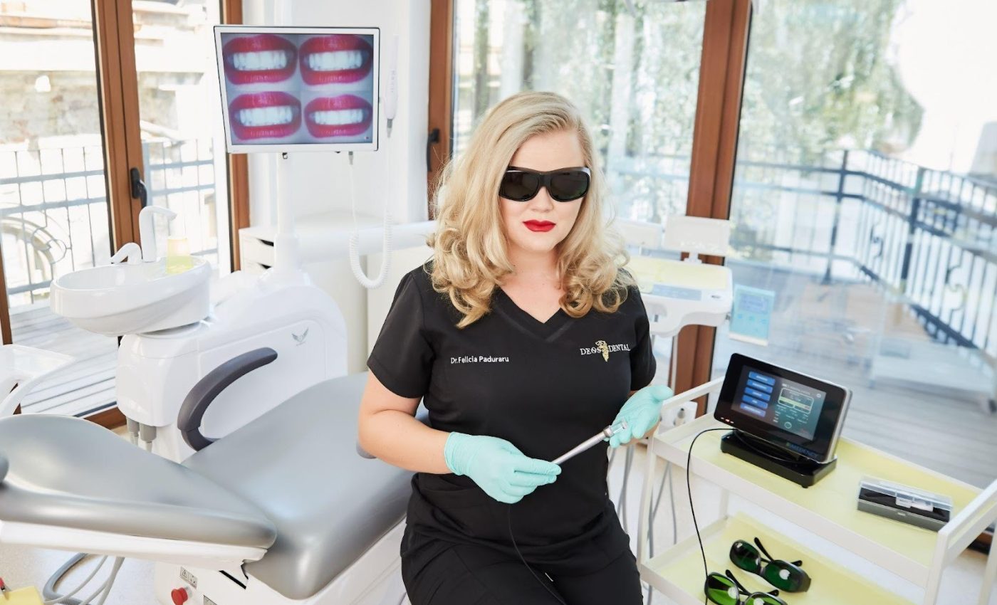 tratamente laser precise afecțiuni dentare