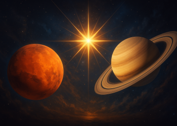 Marte și Saturn zodii
