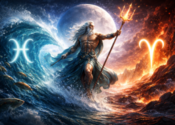 Neptun părăsește Peștii și intră în Berbec