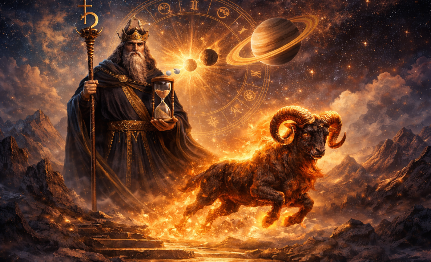 Saturn intră în Berbec