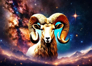 7 planete în Berbec zodiac