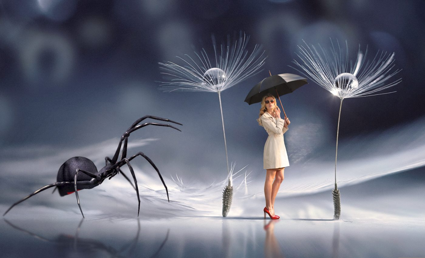 Ce înseamnă când visezi păianjeni