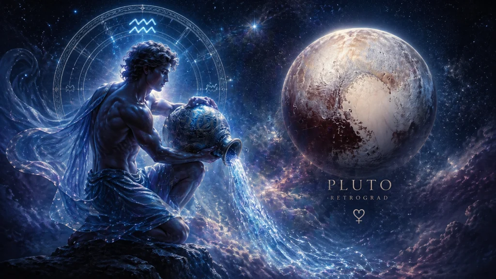 Pluto retrograd în Vărsător 6 mai 2026