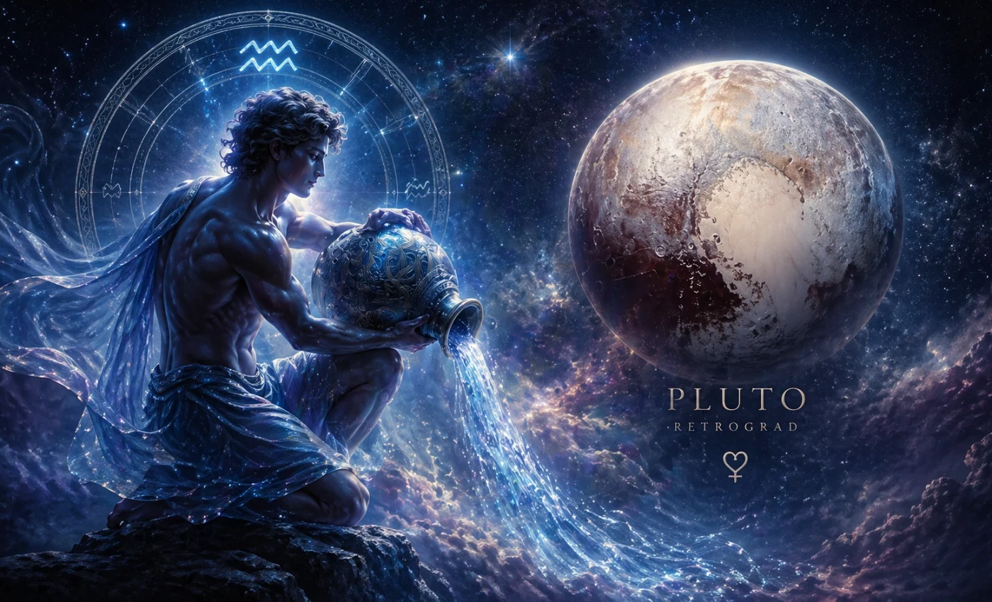Pluto retrograd în Vărsător 6 mai 2026