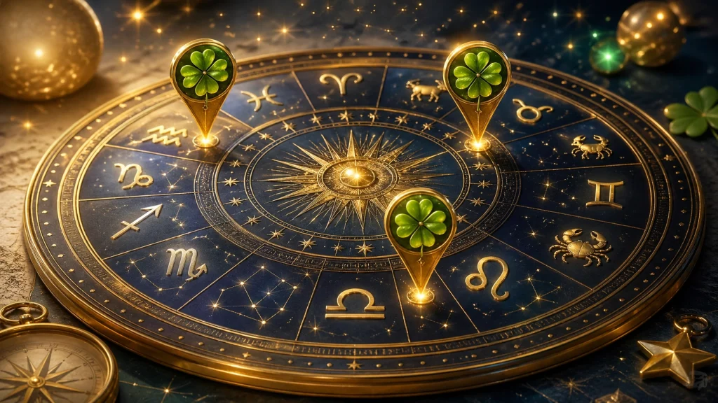 harta norocului pentru 5 zodii