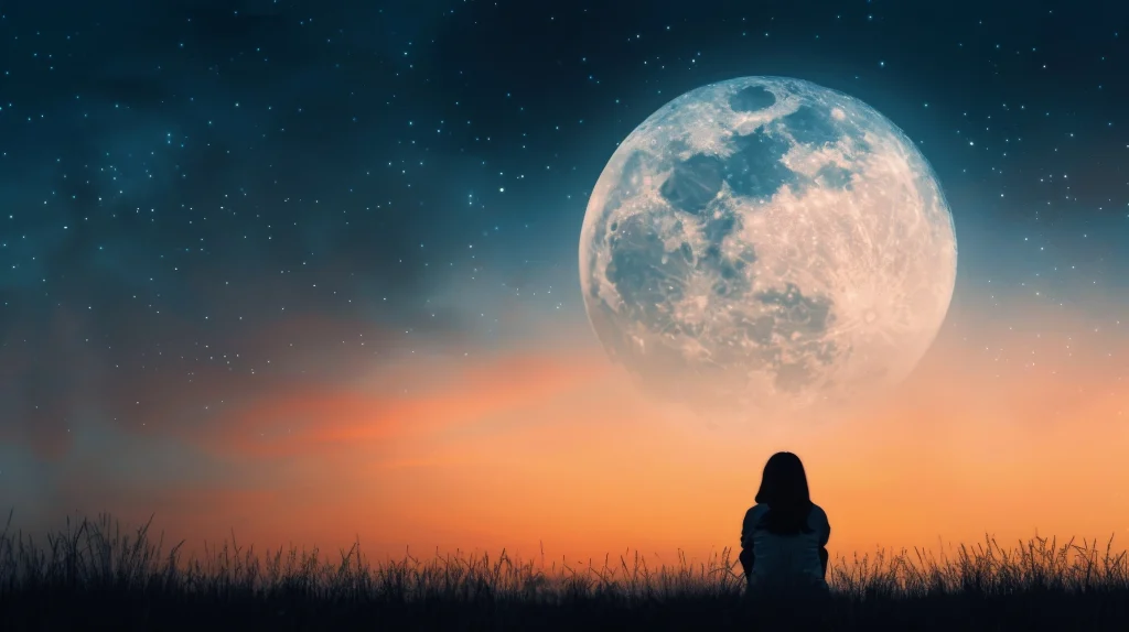 Luna plină albastră în Săgetător din 31 mai 2026