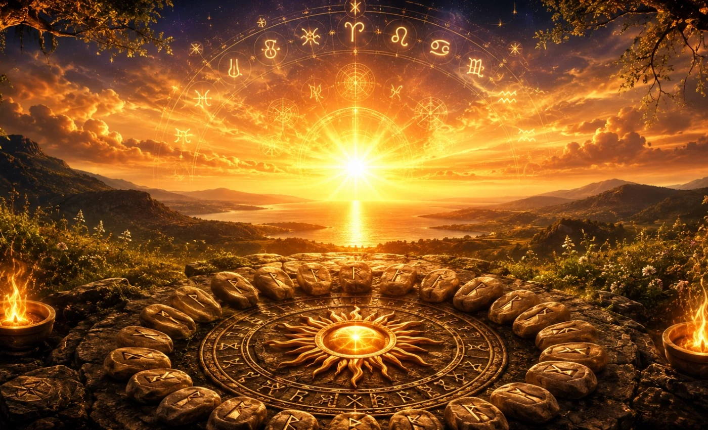 Horoscop rune pentru Solstițiul de Vară din 21 iunie 2026
