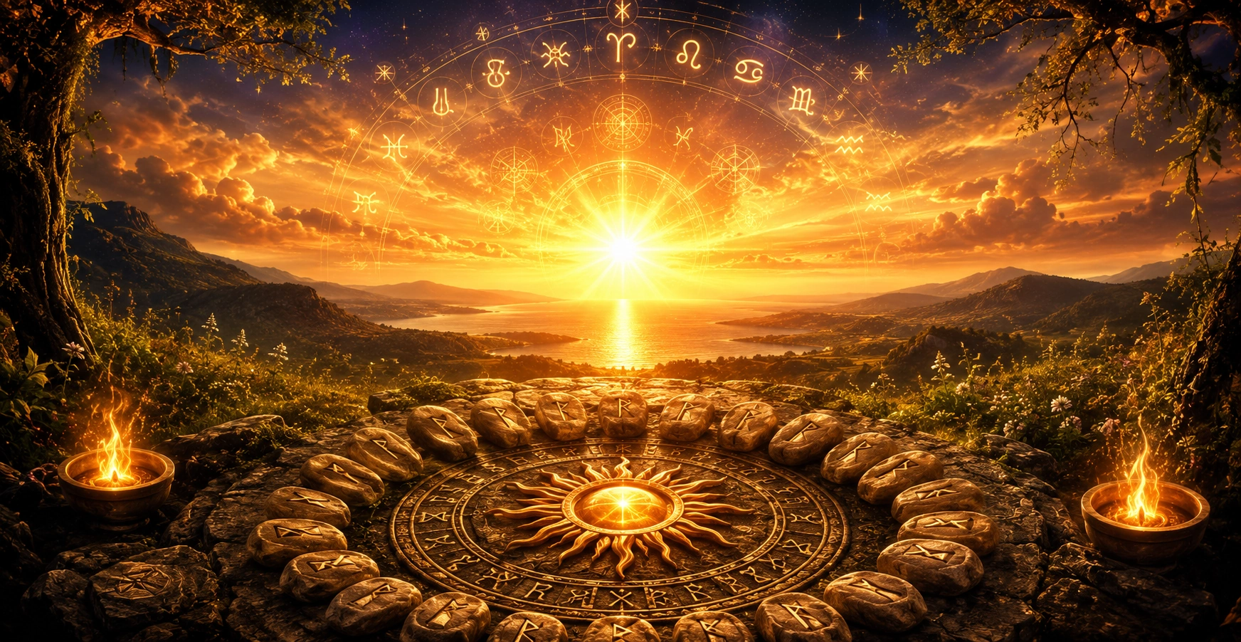 Horoscop rune pentru Solstițiul de Vară din 21 iunie 2026
