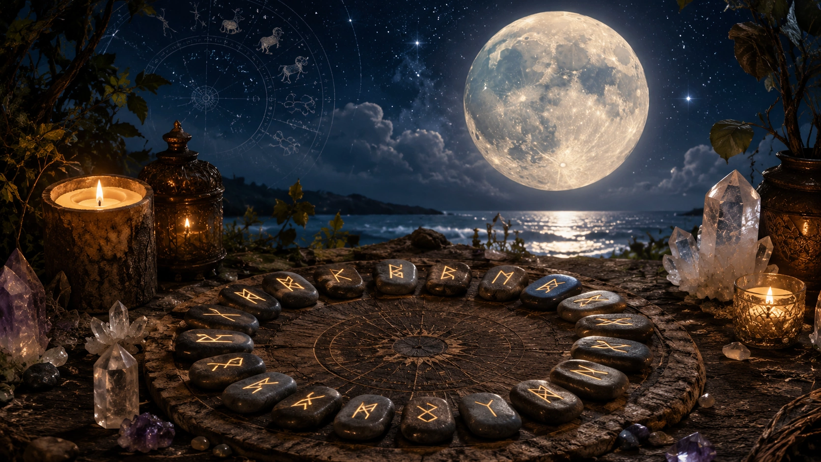Horoscopul runelor Lună Plină