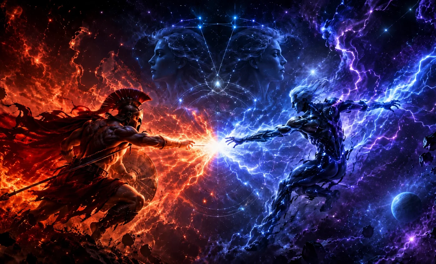 Descărcare cosmică zodii