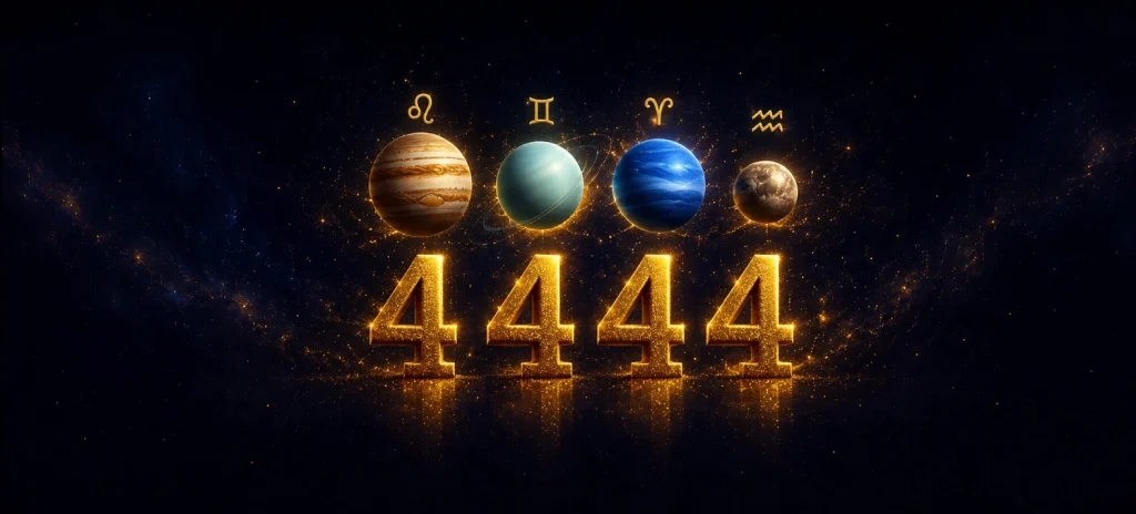 Codul cosmic 4:4:4:4 planete destin zodii