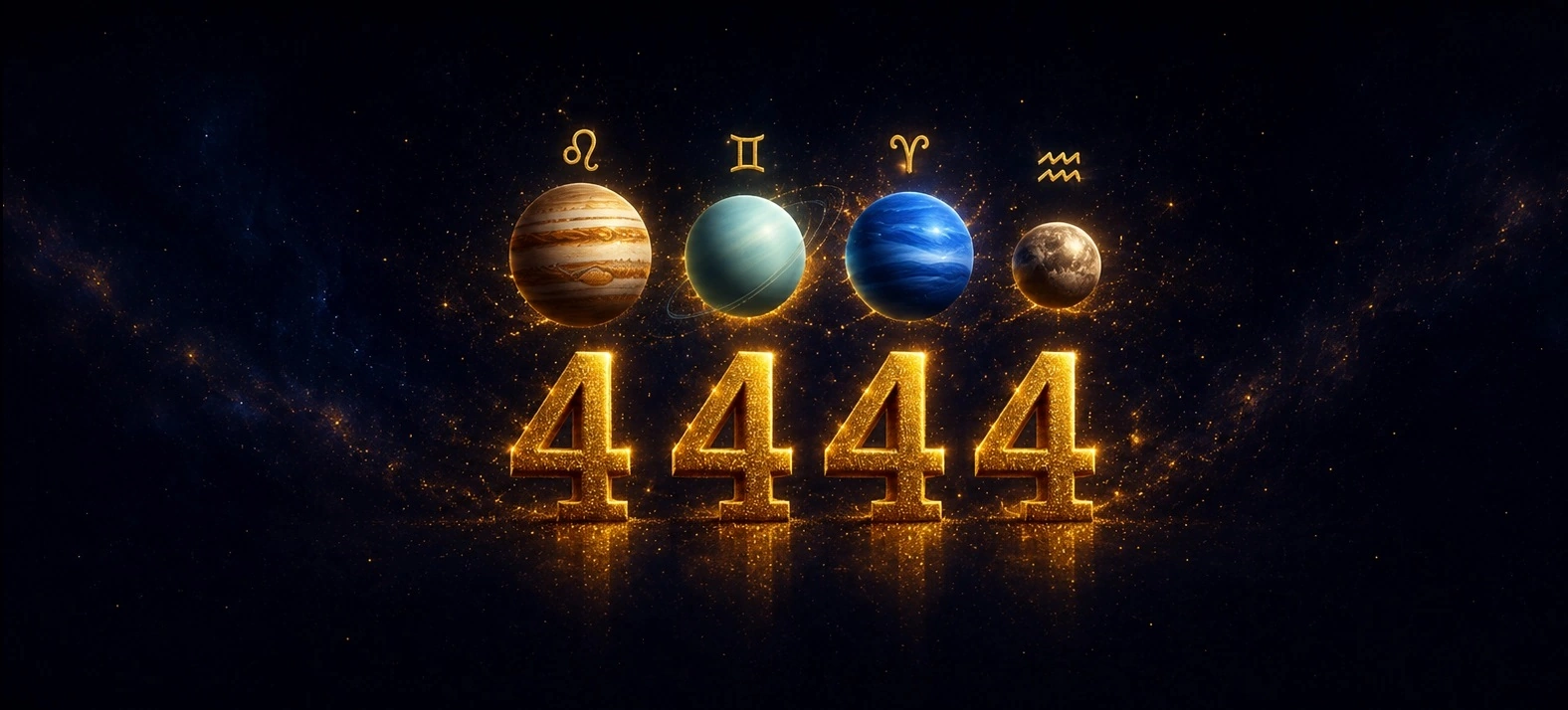 Codul cosmic 4:4:4:4 planete destin zodii