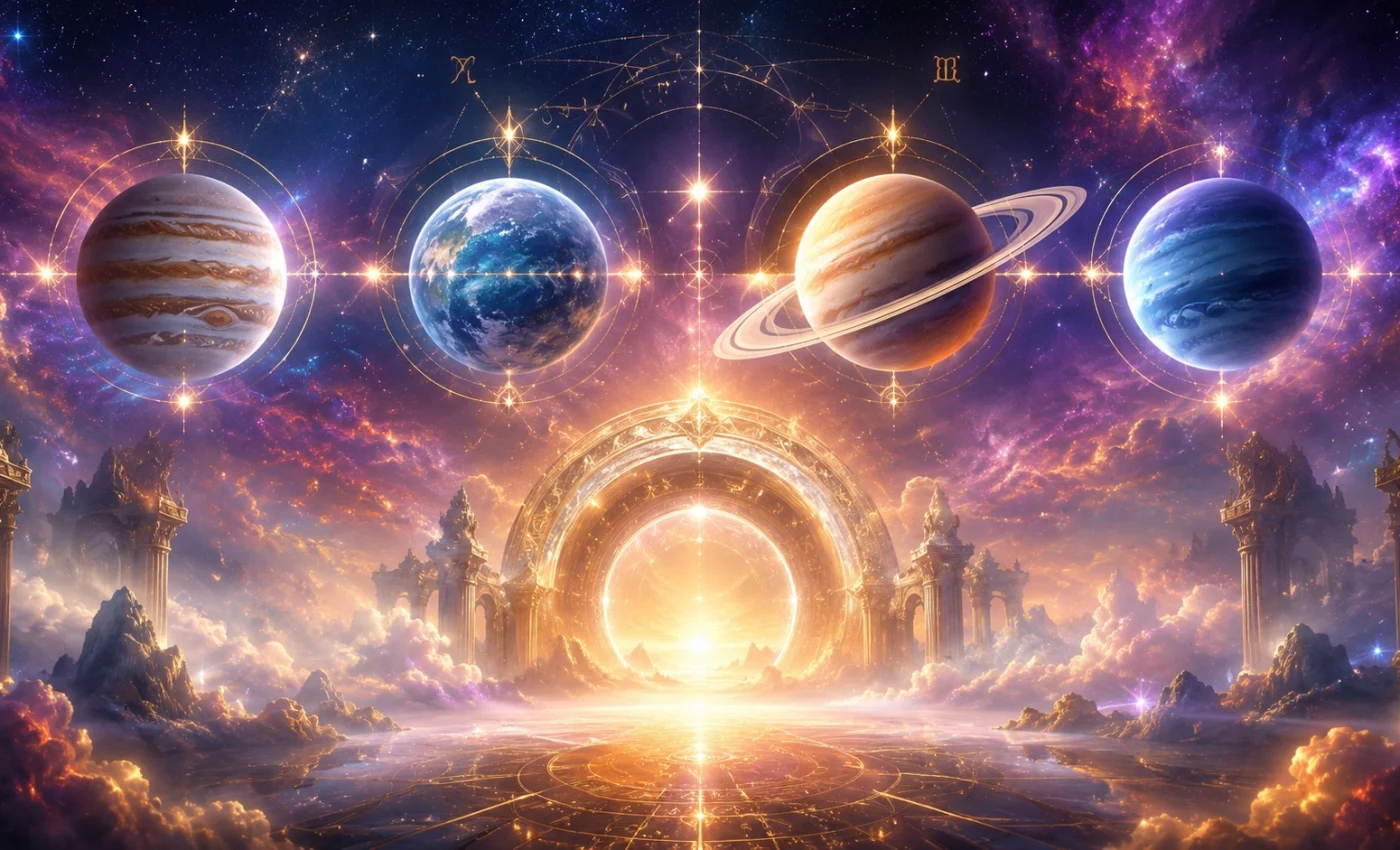Aliniere planetară rară