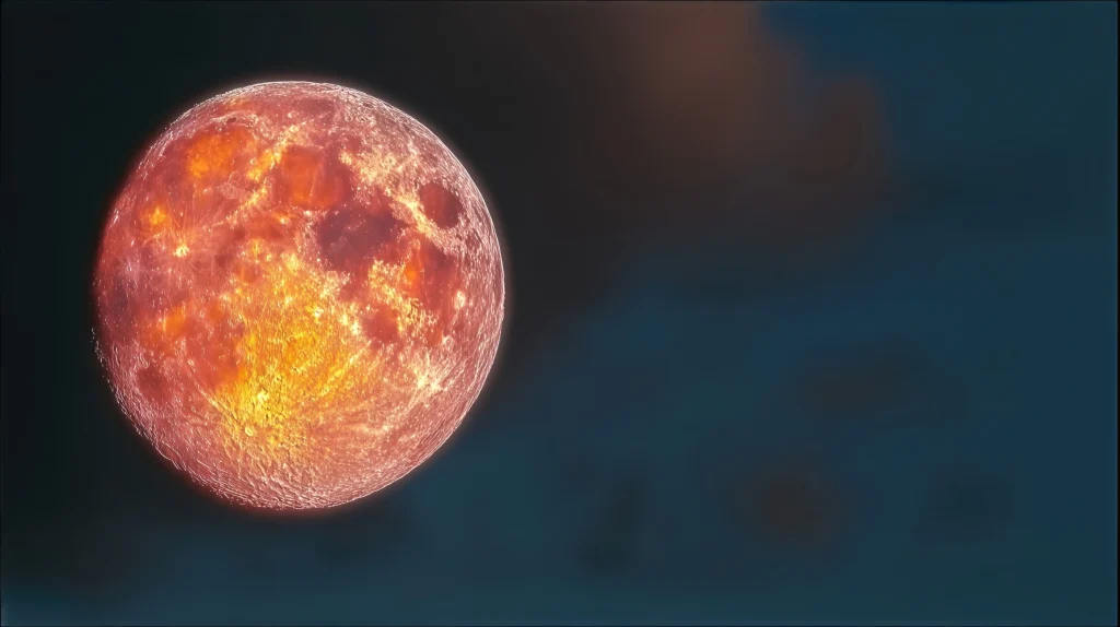ECLIPSA de Lună plină a sturionului