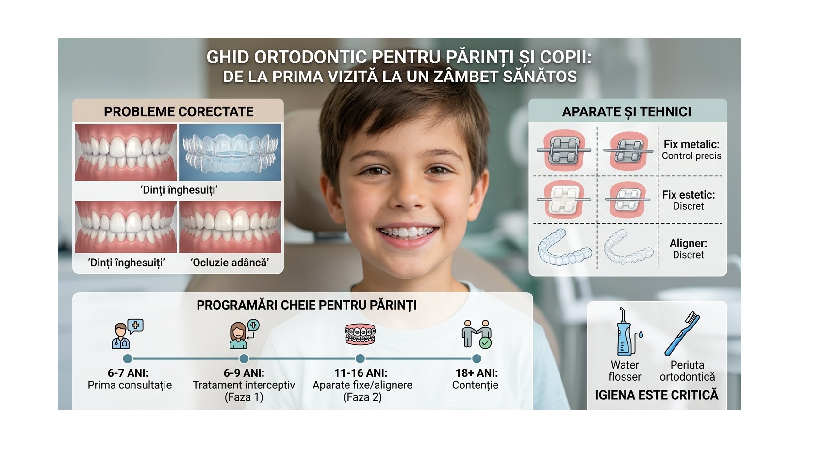 ORTODONȚIE PENTRU COPII