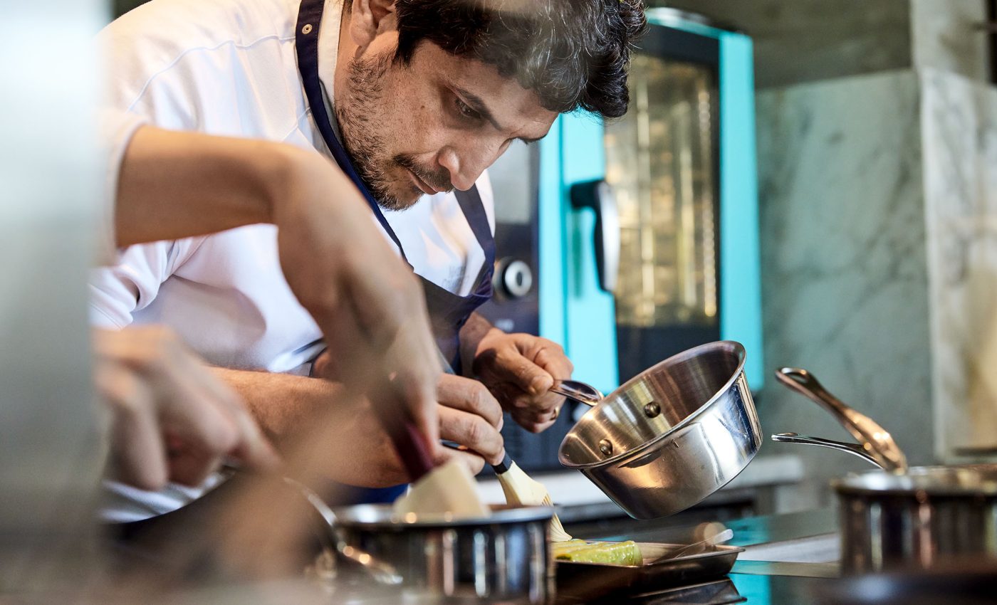 Mauro Colagreco Boneta de Bucătar Sărbătoarea Gustului