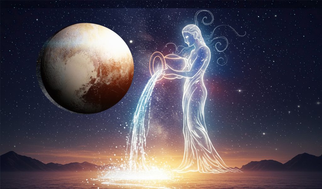 pluto retrograd in varsator - sfatulparintilor.ro - dreamstime_l_404687944