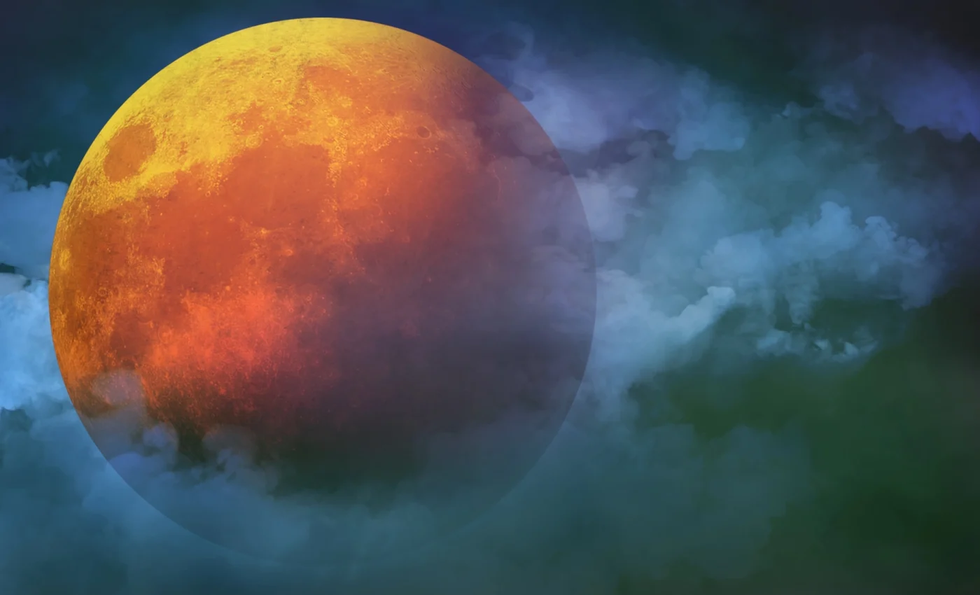 ECLIPSA de Lună plină a sturionului din PEȘTI