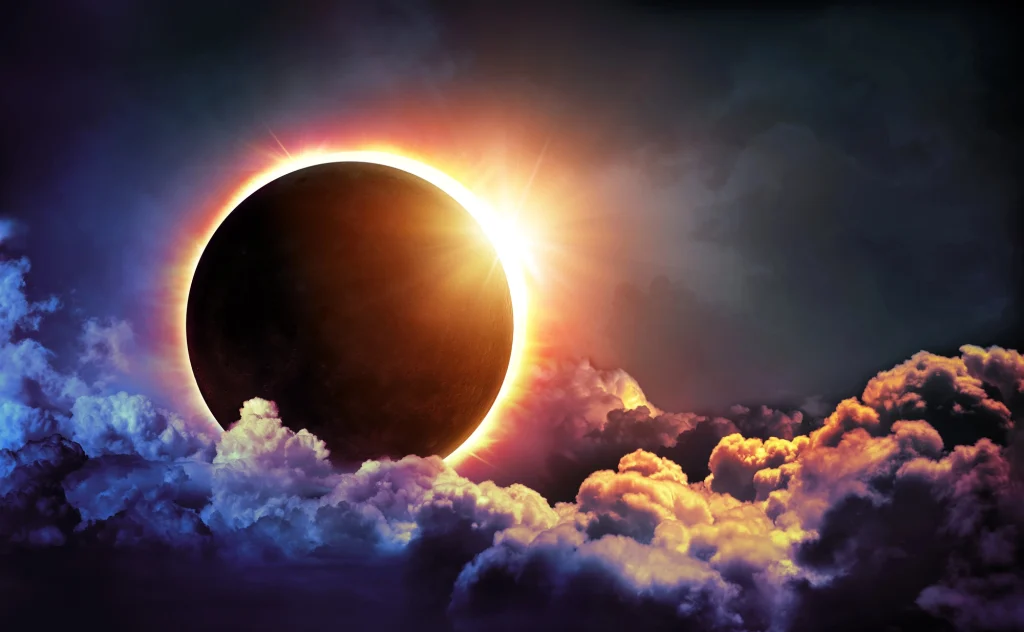 Luna Nouă în Leu din 12 august acoperă Soarele