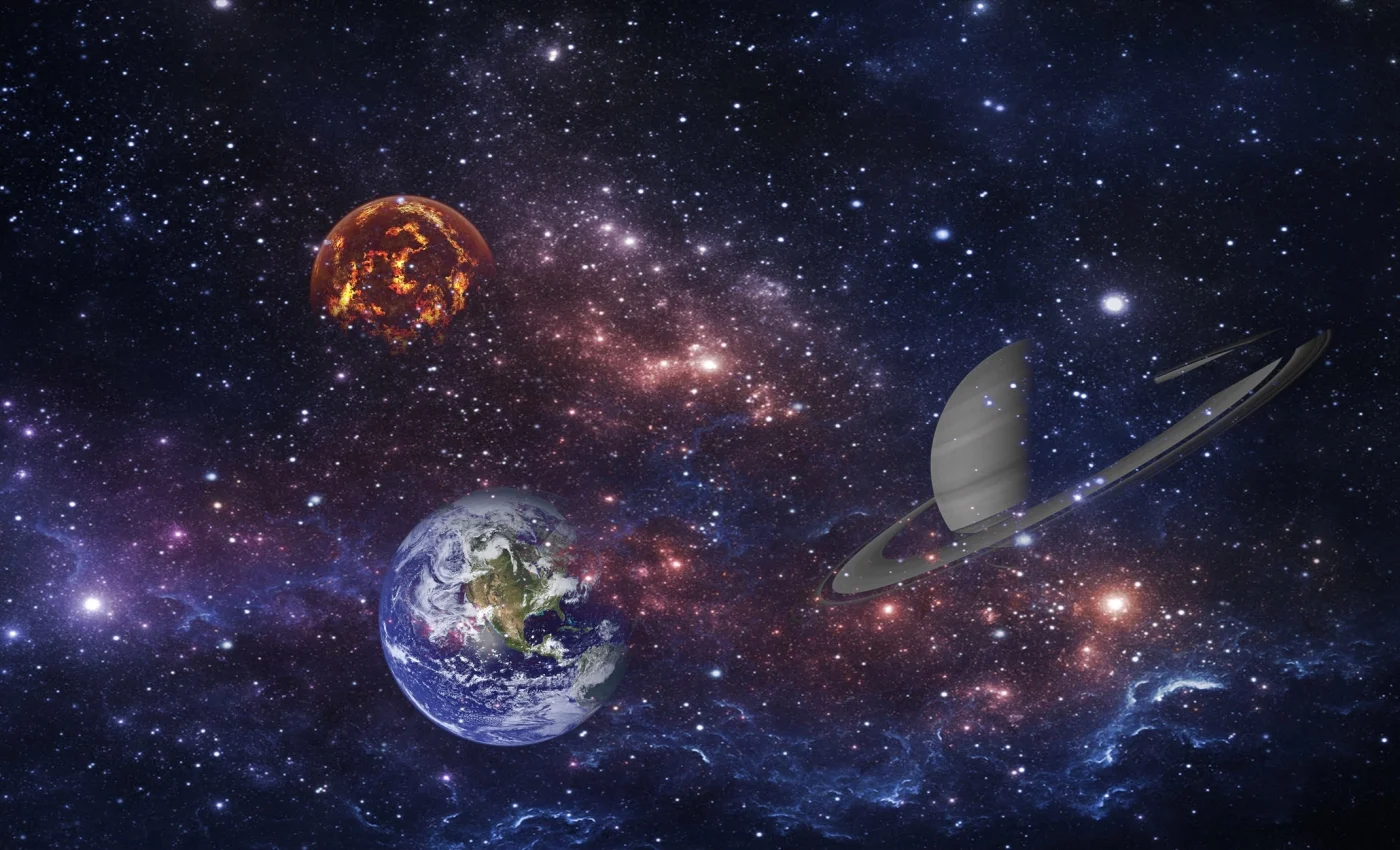 Paradă de 6 planete